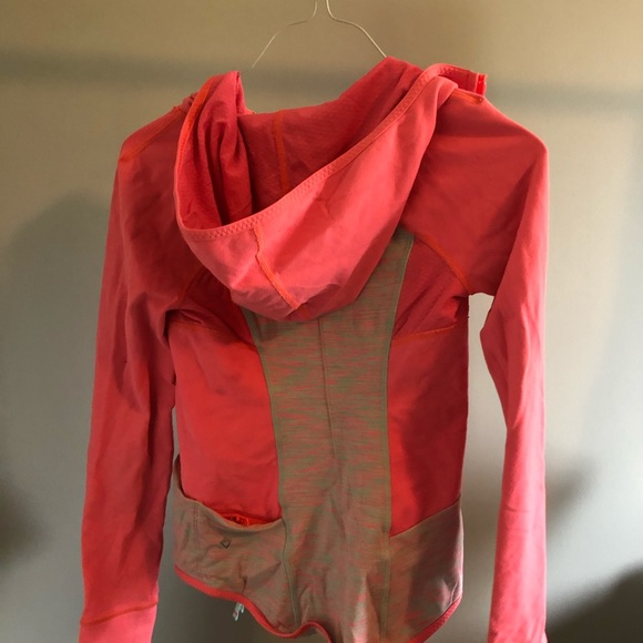 pink ivivva zip up with pockets - Picture 4 of 4